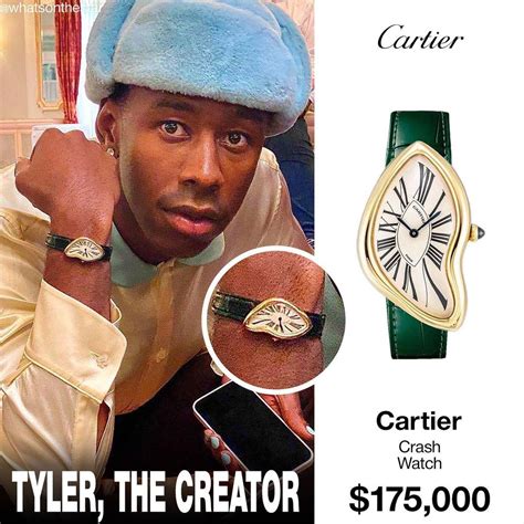 tyler the creator cartier crash|cartier crash watch price.